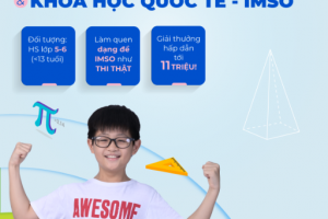 THÔNG TIN CUỘC THI TOÁN VÀ KHOA HỌC QUỐC TẾ IMSO 2023