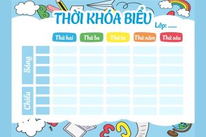 THỜI KHÓA BIỂU NĂM HỌC 2024-2025 (ÁP DỤNG TỪ NGÀY 30/09/2024)